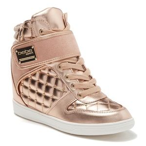 Bebe Wedge Sneakers [7.5]